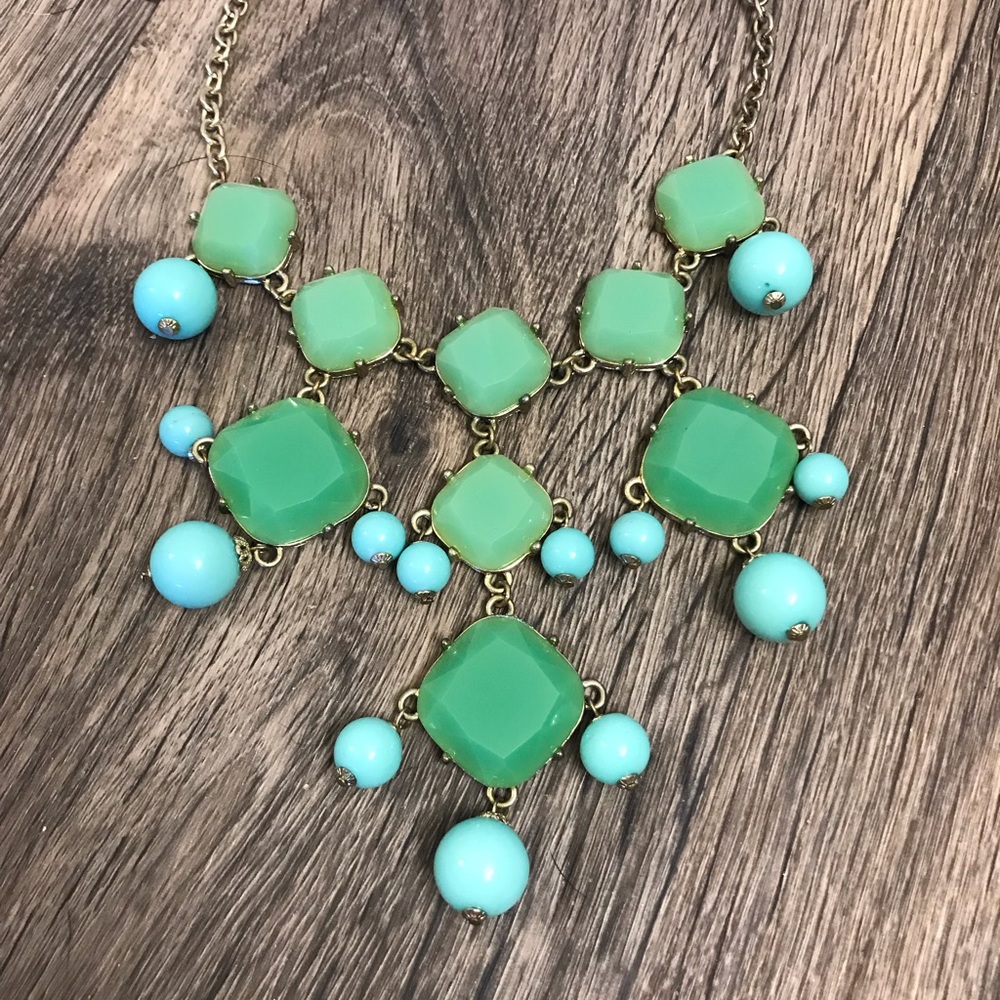 Mint Statement Necklace